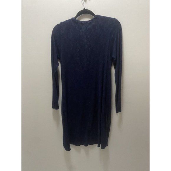 Velvet By Graham Spencer Sweater Dress Blue EUC Size Small - Picture 4 of 5